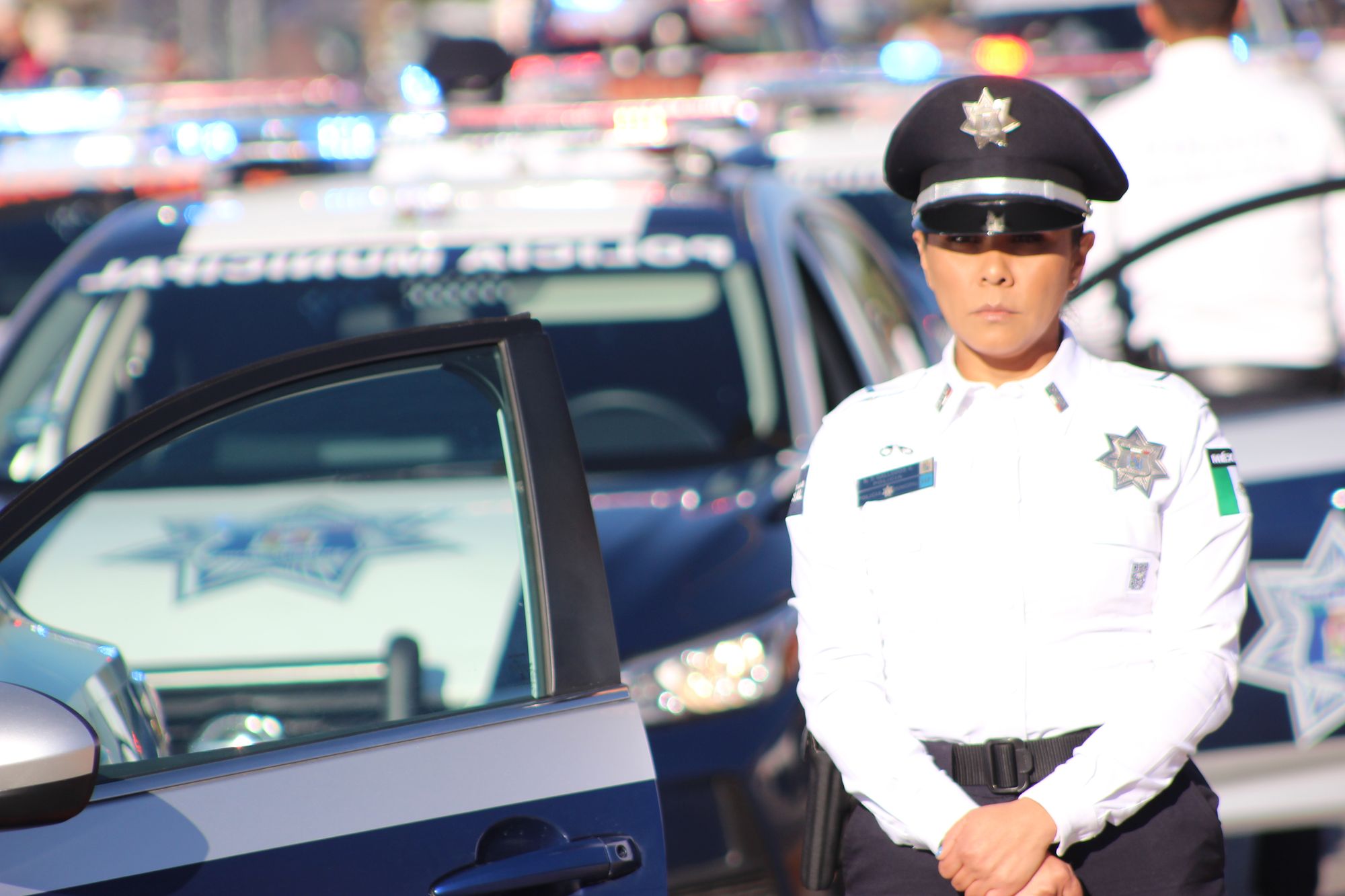 Entrega Leo Montañez 37 nuevas patrullas y equipamiento policial