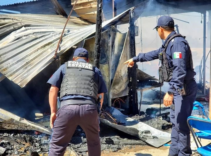 Se atiende reporte de flamazo con saldo de daños materiales