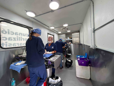 El quirófano veterinario móvil llegará a villas de Nuestra Señora de la Asunción